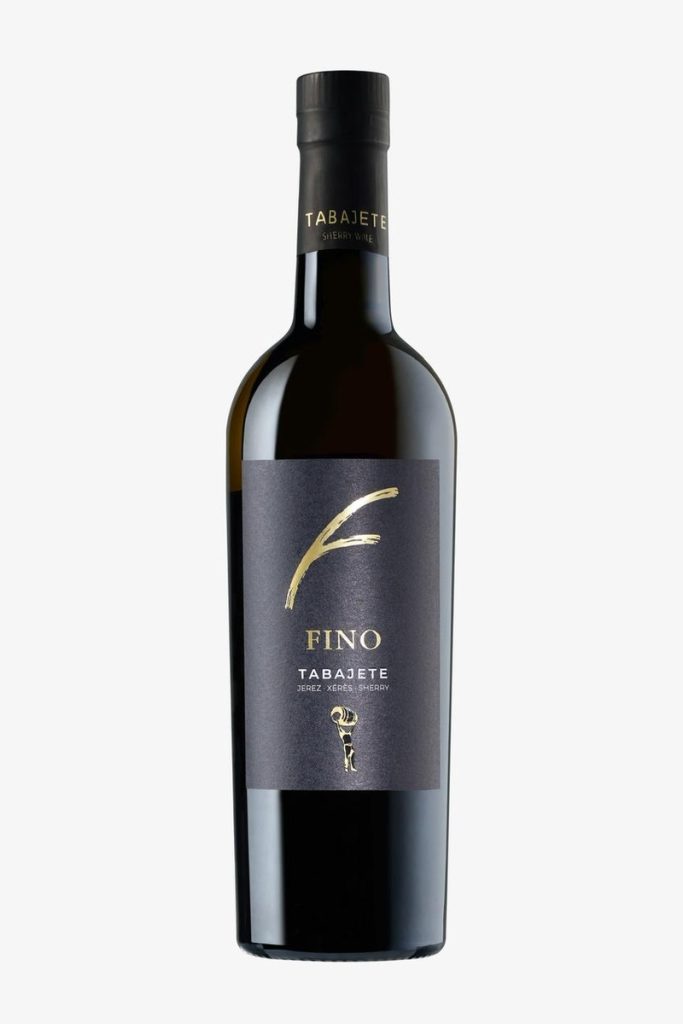 Botella de TABAJETE Fino, vino de Jerez